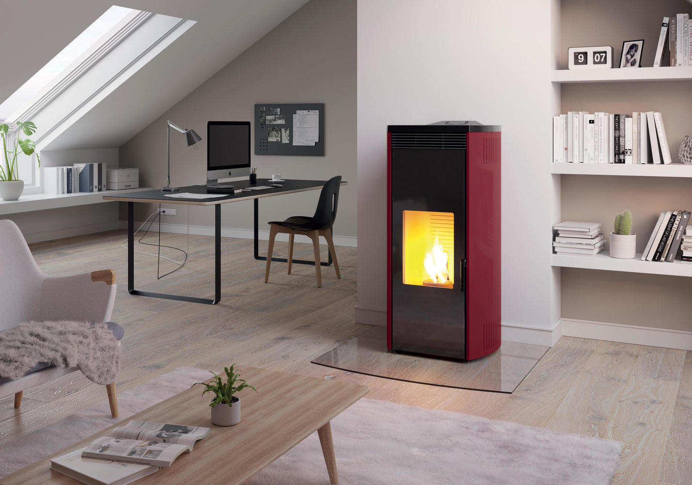 Palazzetti Ecofire Michelle 6 kw - Poêle à pellet Palazzetti - Ets Vacca